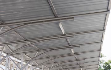 installing Bottom Of Hutton metal roofing